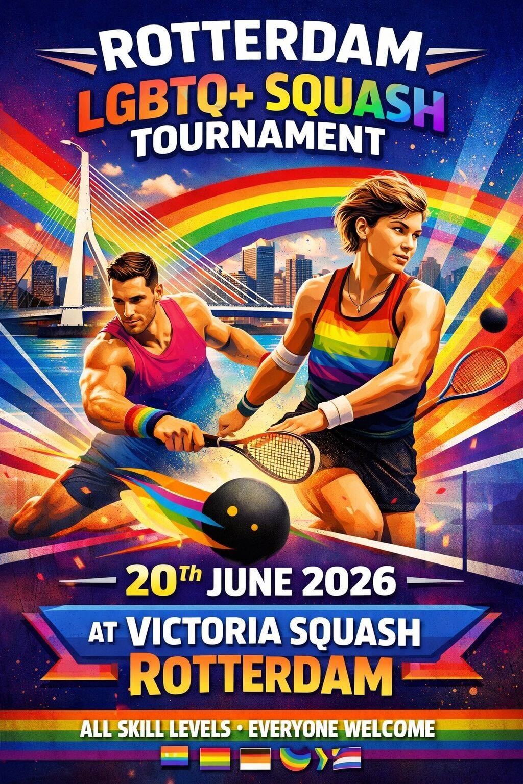 LGBT+ squash toernooi